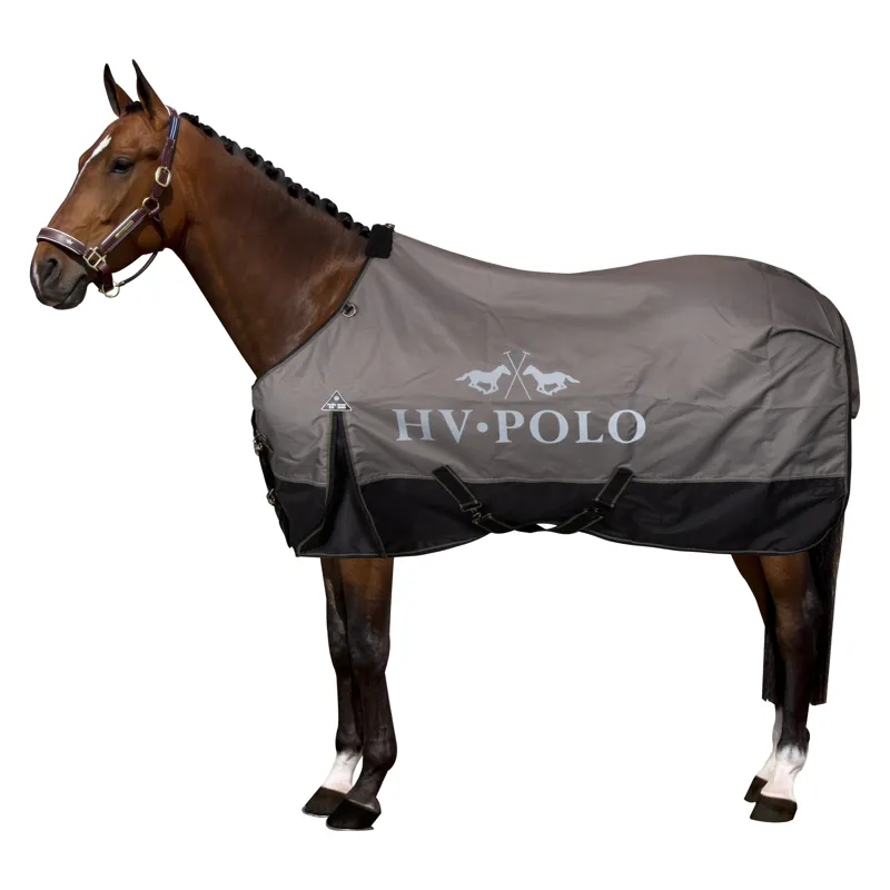 HV Polo Essential 200g Turnout Rug - Stone-3