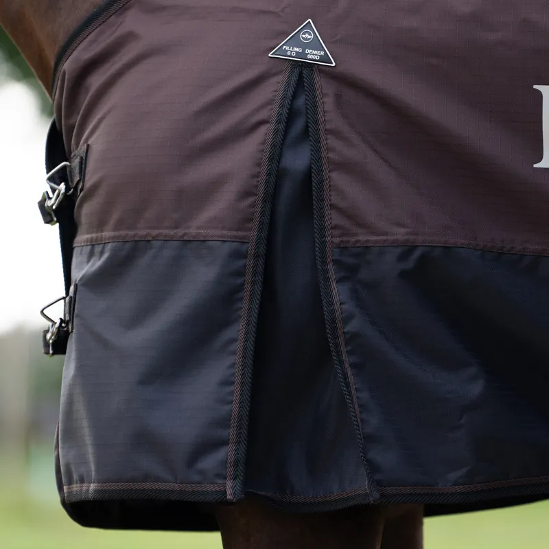 HV Polo Essential 200g Turnout Rug - Wood-3