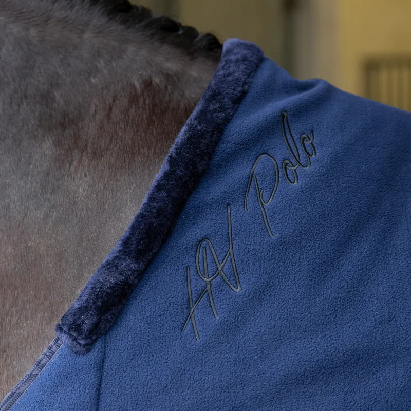 HV Polo Nena Fleece Rug - Navy-1