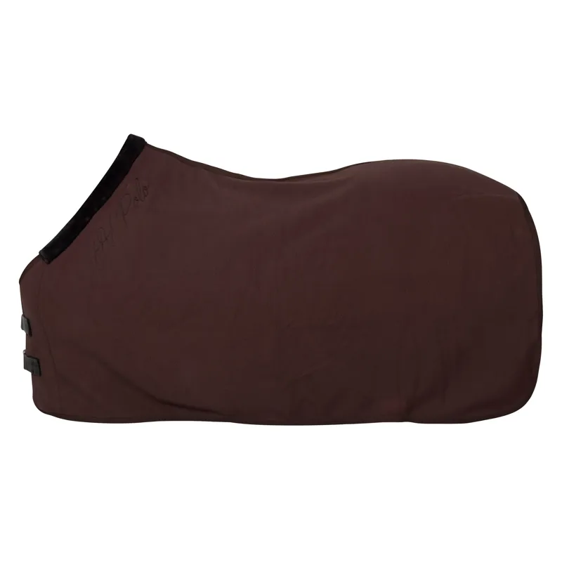 HV Polo Nena Fleece Rug - Wood-1