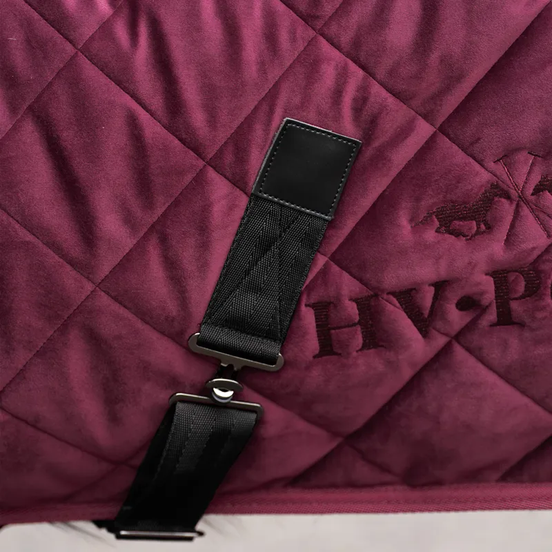 HV Polo Sacha Stable Rug - Wine-4