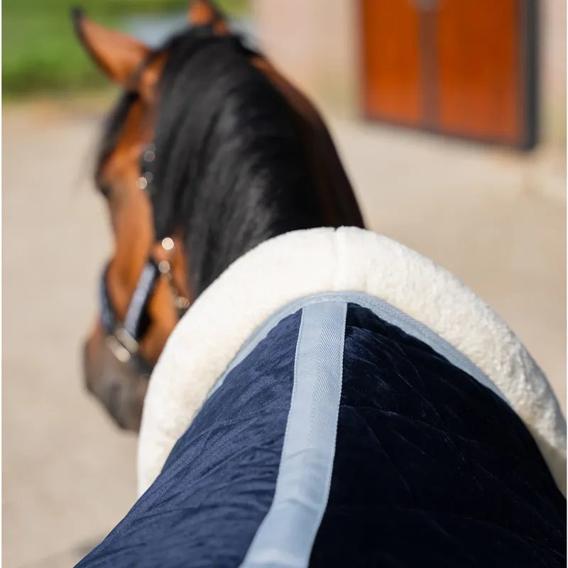 HV Polo Sacha Stable Rug - Navy-4