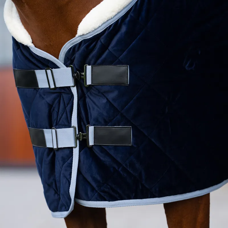 HV Polo Sacha Stable Rug - Navy-2