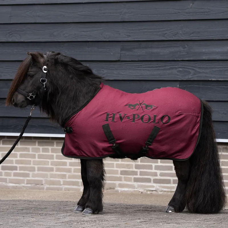 HV Polo Sacha Fleece Rug - Wine