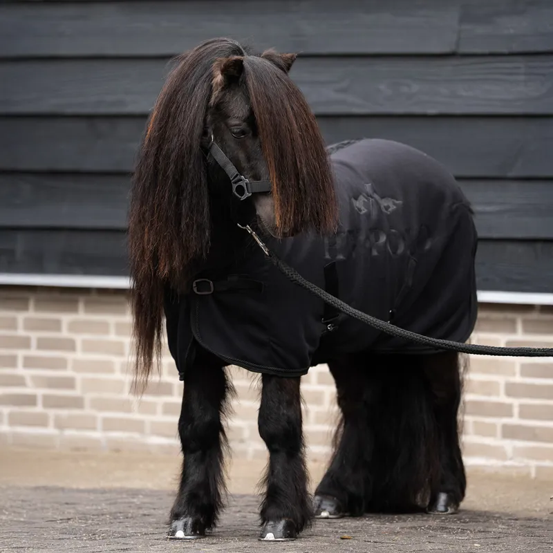 HV Polo Sacha Fleece Rug - Black-1