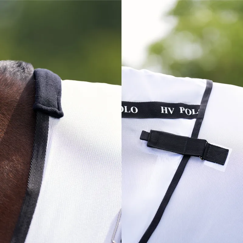 HV Polo Nena Fly Rug - White-3