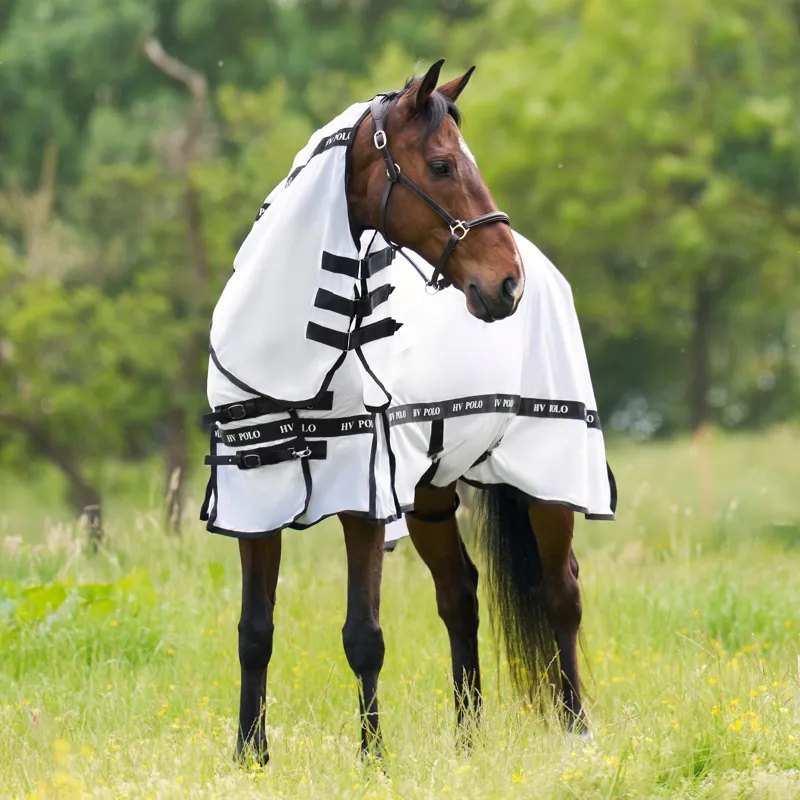 HV Polo Nena Fly Rug - White-1