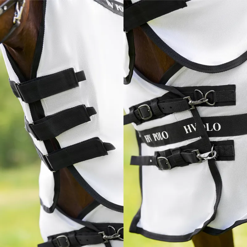 HV Polo Nena Fly Rug - White-4