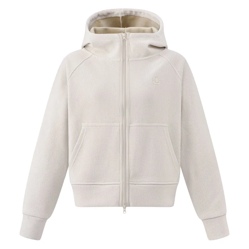 Imperial Riding Ladies Gwen Cardigan - Taupe Melange-1