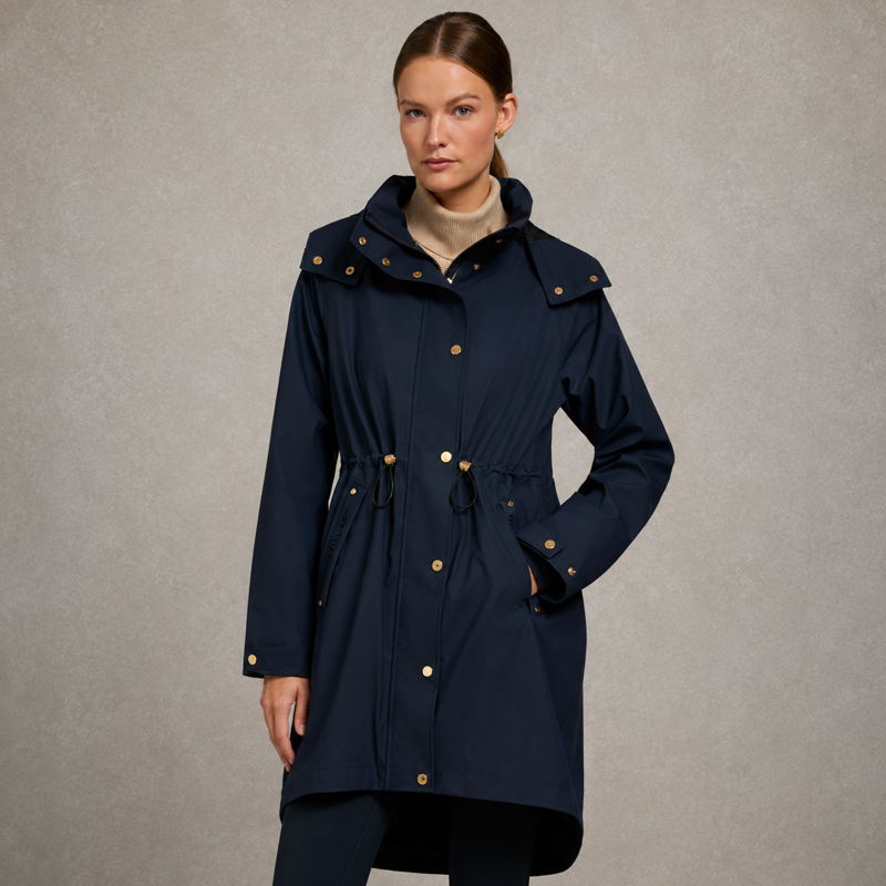 Holland Cooper Chartwell Rain Parka - Ink Navy