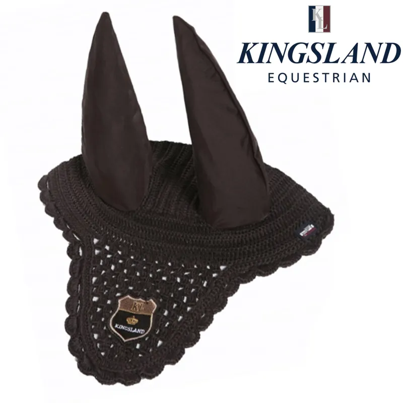 Kingsland Zoe Fly Veil - Brown Liquorice 
