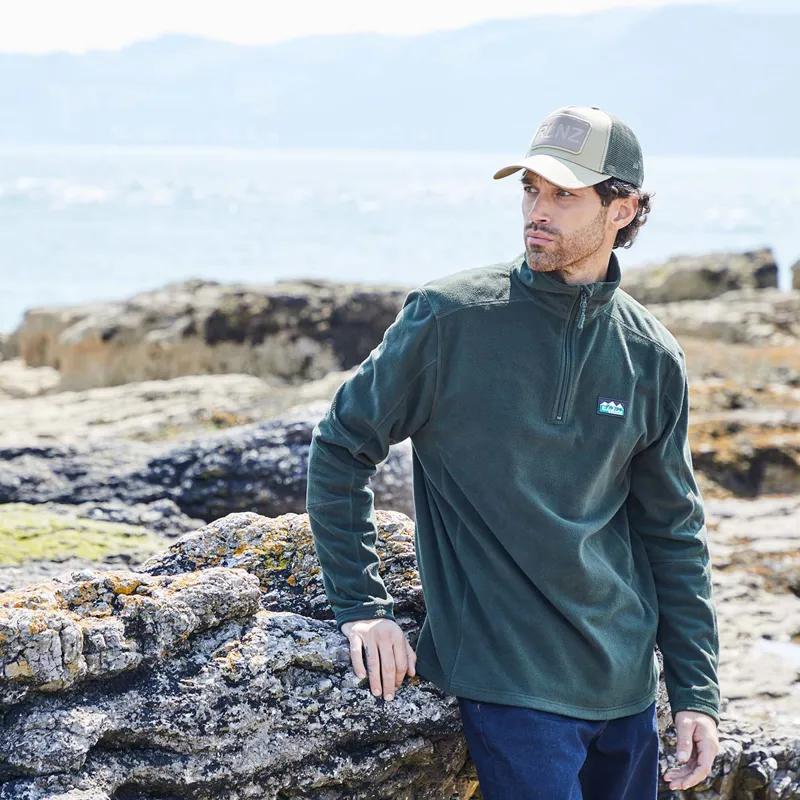 Ridgeline Men's Narvik Fleece - Deep Forest-7