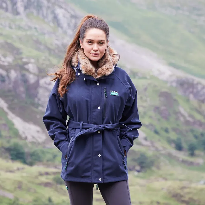 Ridgeline Women's Monsoon Nordic Jacket - Navy-6