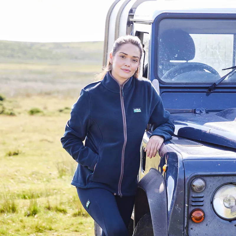 Ridgeline Women's Brenna Fleece Jacket - Navy-6