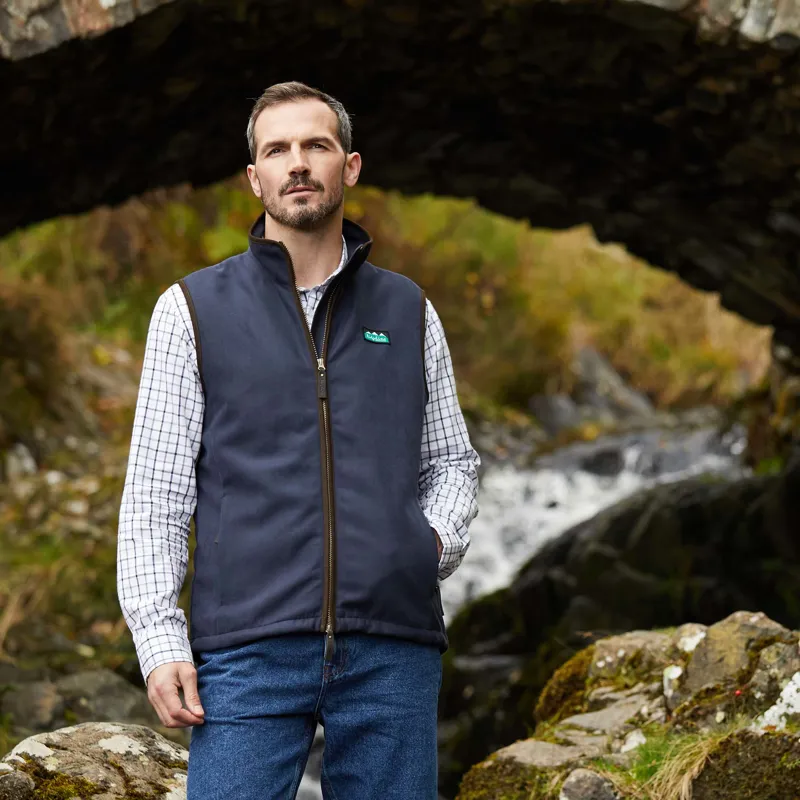 Ridgeline Men's Monarch Gilet - Navy-7