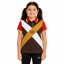 Horseware Nicole Childrens Fitted Polo Shirt - Chocolate