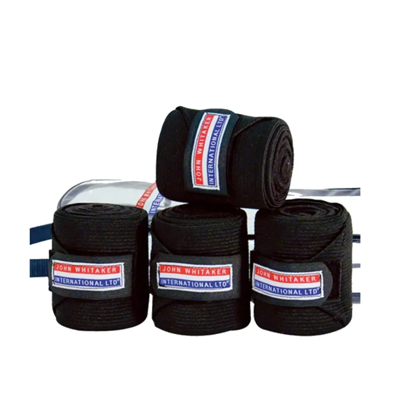 John Whitaker Set of 4 Training Bandages - Black