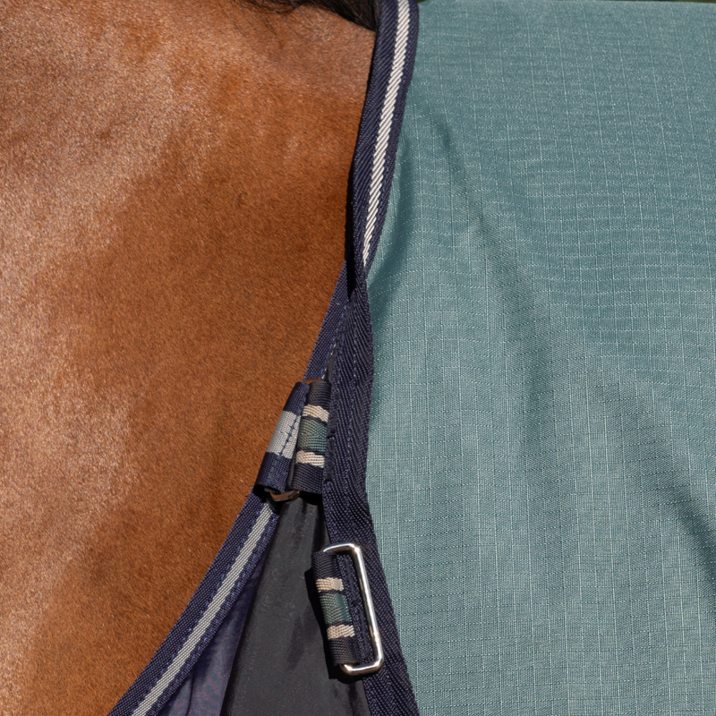 LeMieux Arika Ripstop 0g Turnout Rug - Aloe-3