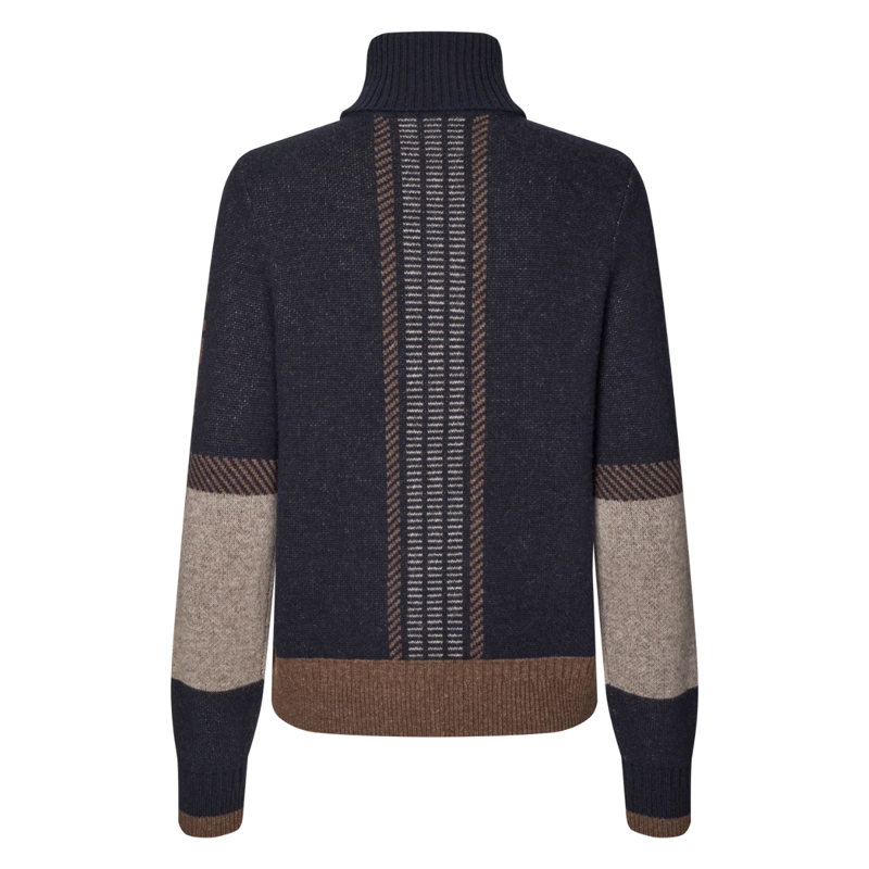 Kingsland KLArin Ladies Roll Neck Pullover - Navy-1