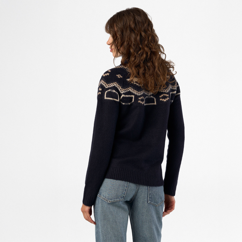 HV Polo Ladies Josie Pullover - Navy-2