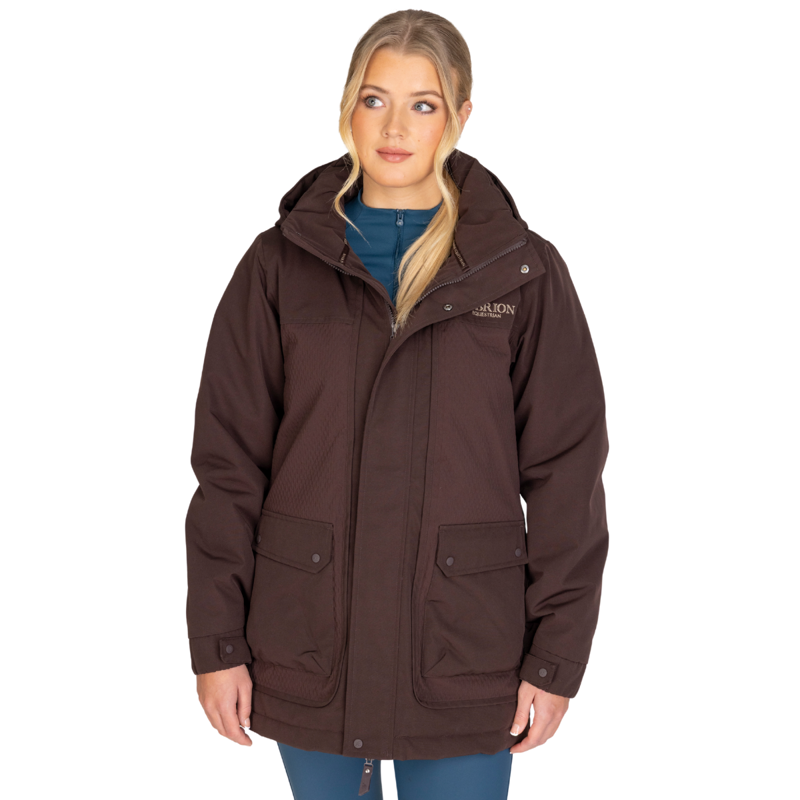 Aubrion Equestrian Winter Coat - Espresso