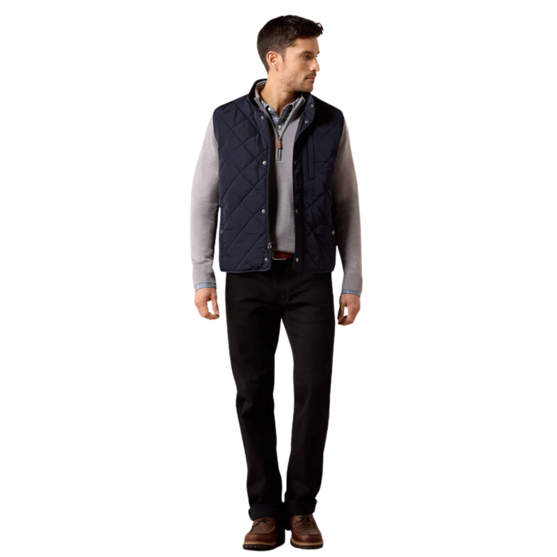 Ariat Men's Two24 Woodgate Vest - Show Navy-5