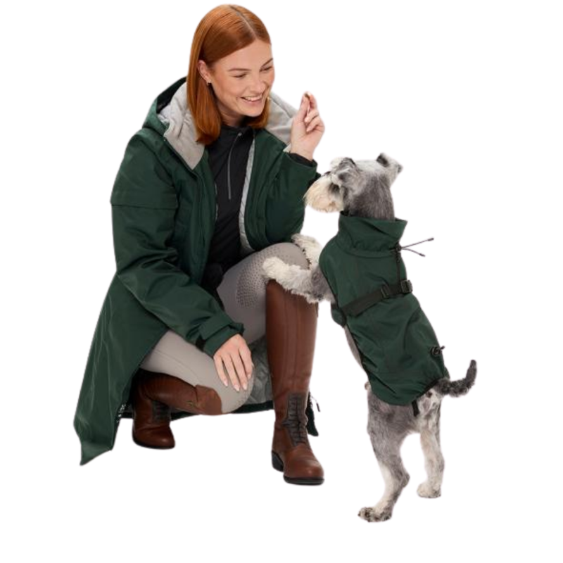 Mountain Horse Grace Parka - Dark Green-2