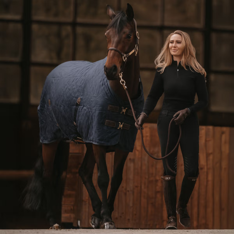 Kentucky 0g Stable Rug - Navy-2