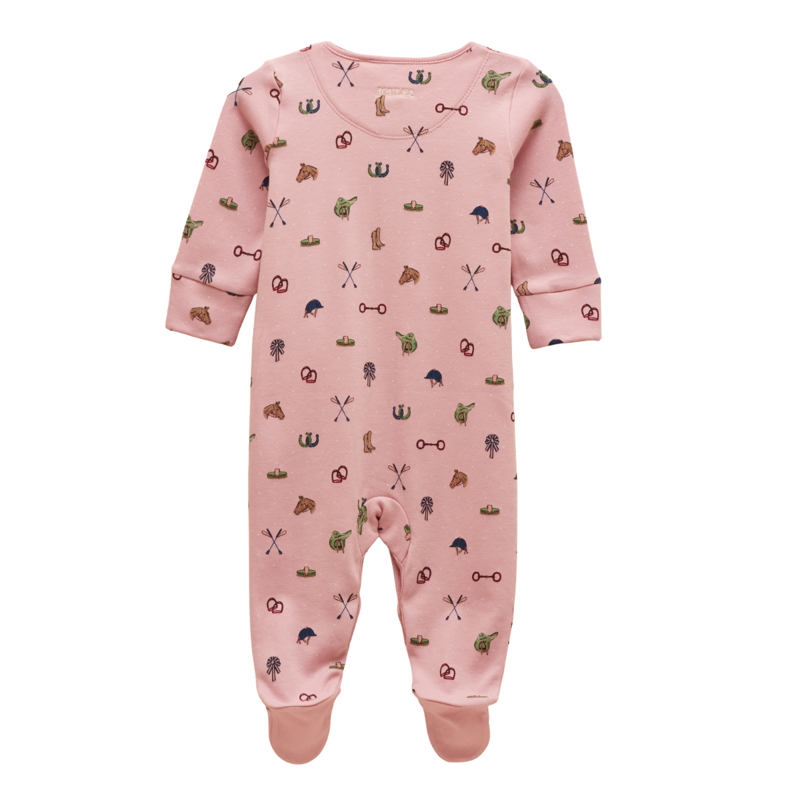 Joules Razamataz Babygrow - Pink Horse-1