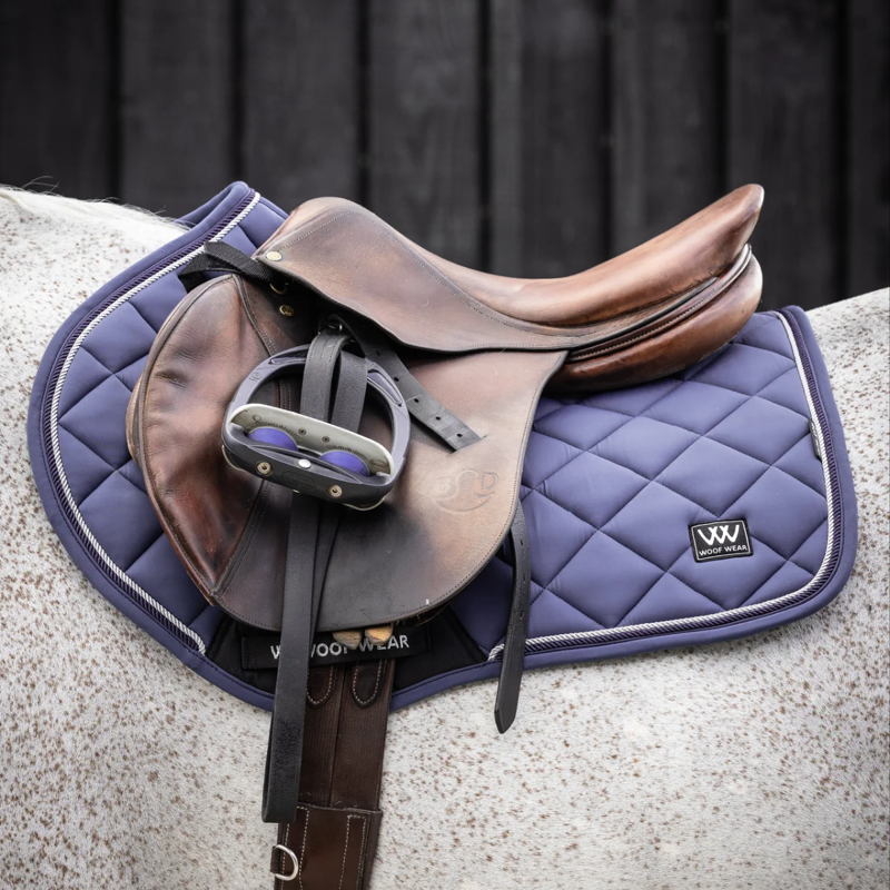 Woof Wear Vision Aura Close Contact Saddlepad - Ink - Full-2