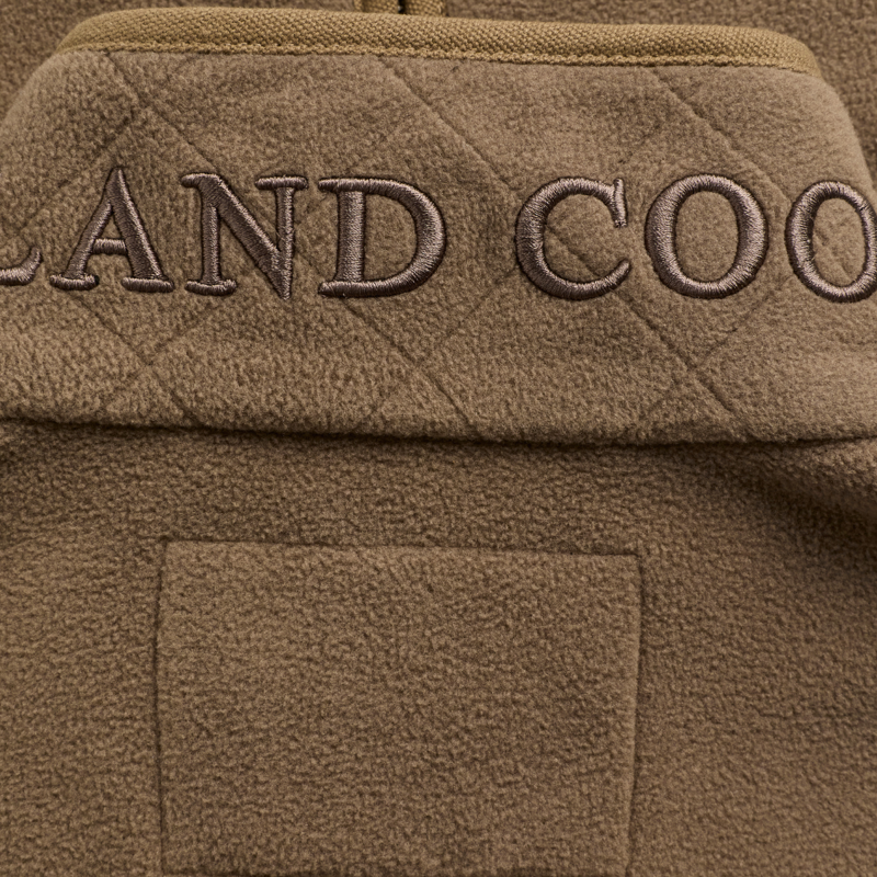 Holland Cooper Country Fleece Gilet - Mocha-7