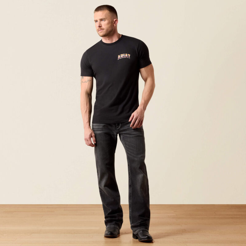 Ariat Men's Country Rock T-Shirt - Black-2