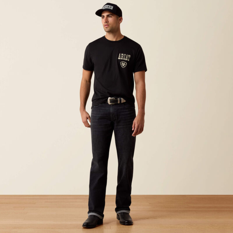 Ariat Men's Cowboy Way Up T-Shirt - Black-4