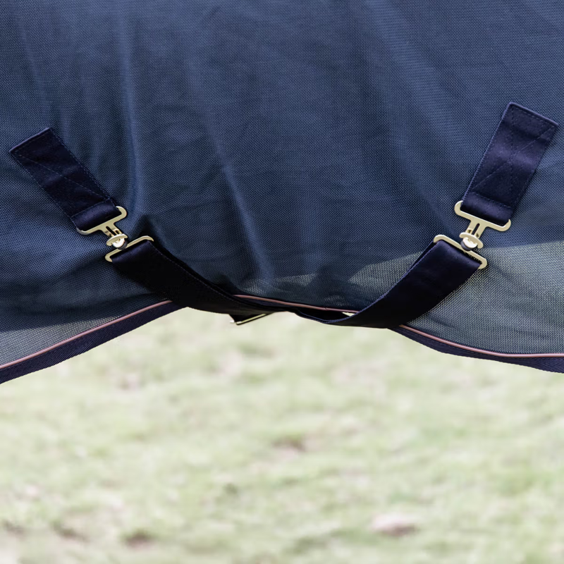Kentucky Classic Waterproof Combo Fly Rug - Navy-5