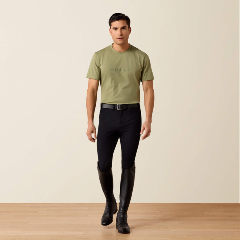Ariat Men's The Logo T-Shirt - Oil Green-2