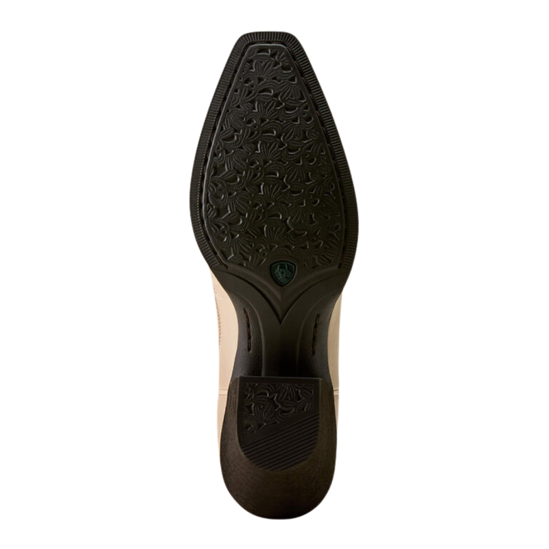 Ariat Women's Round Up Collins D Toe Western Boot - Buttercream-2
