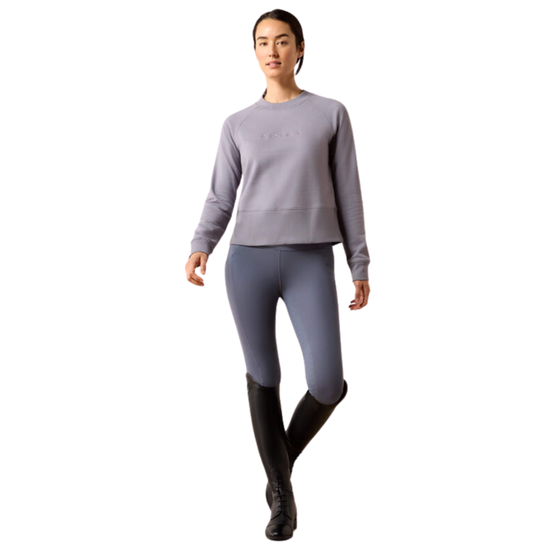 Ariat Women's Martine Sweatshirt - Quicksilver-3