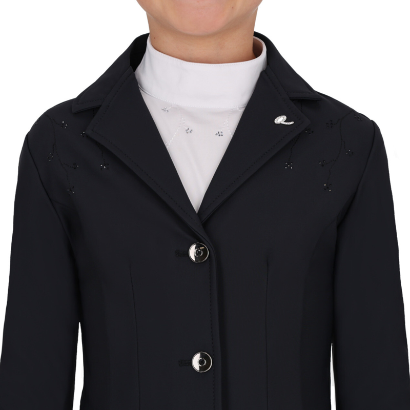 QHP Junior Amilara Competition Jacket - Black-2