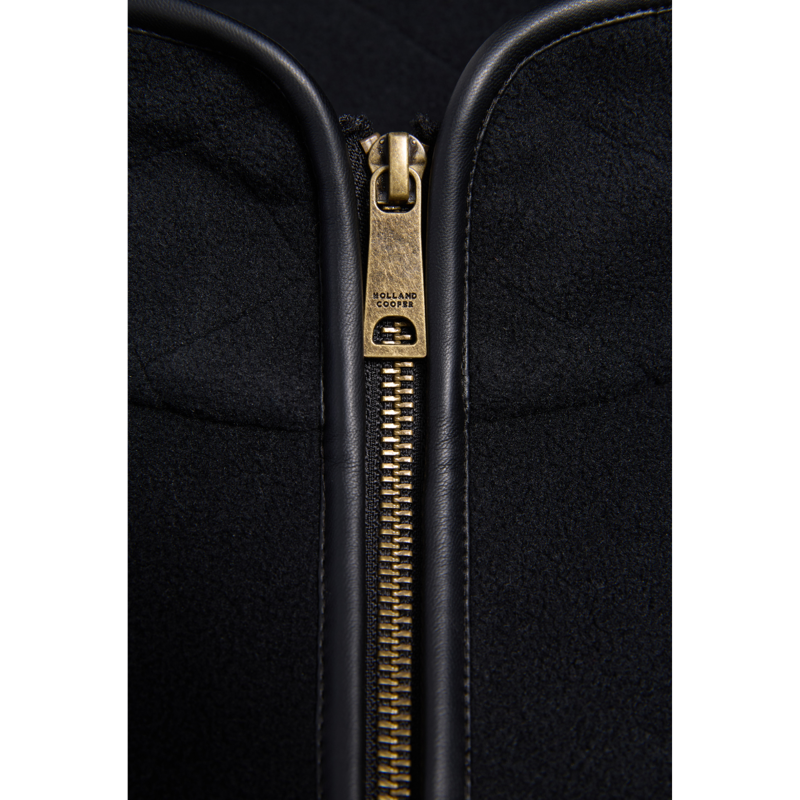 Holland Cooper Country Longline Fleece - Black-4