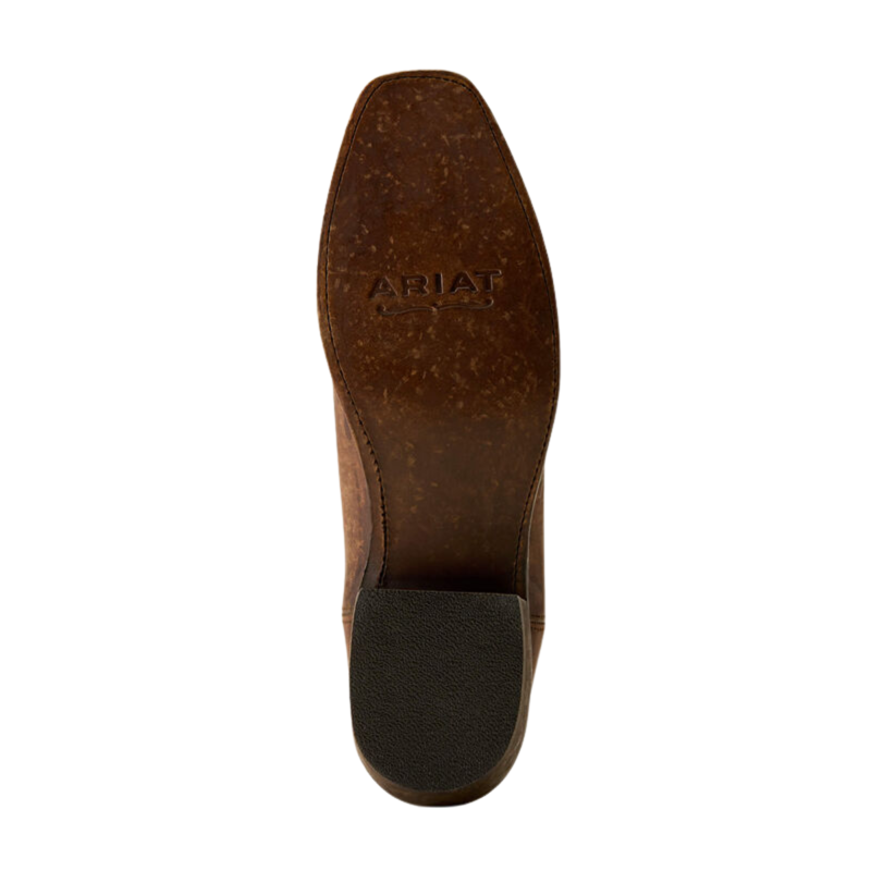 Ariat Men's Knoxville Square Toe Western Boot - Gravel Brown-3