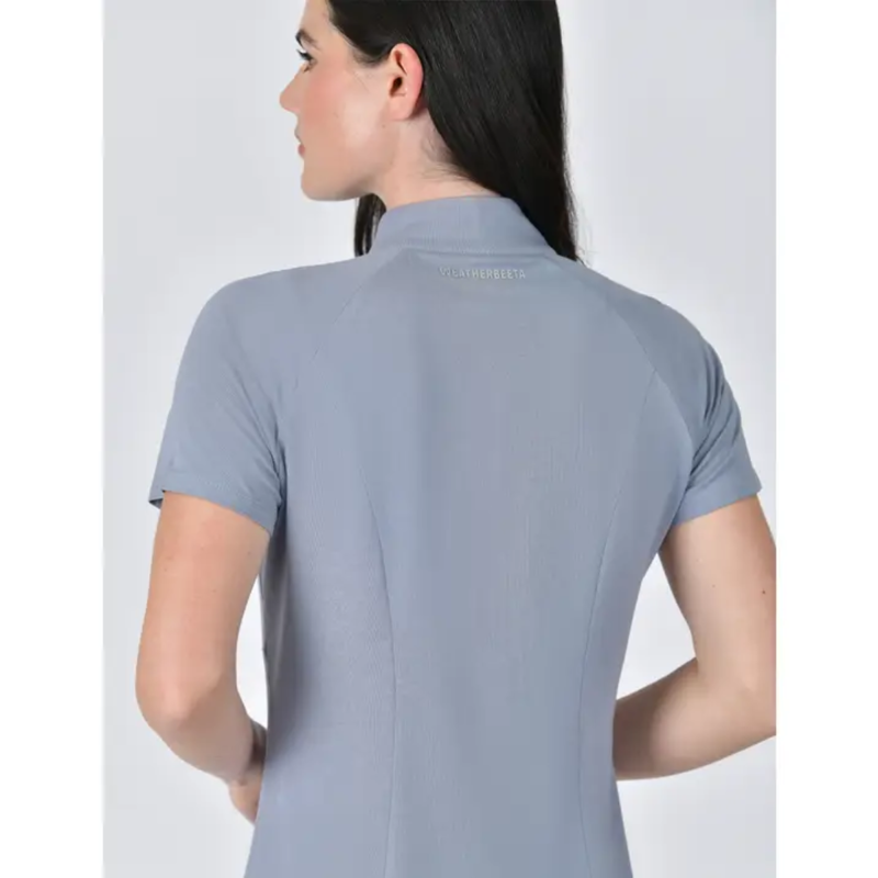 WeatherBeeta Bamboo Short Sleeve Performance Base Layer - Blue Stone-2