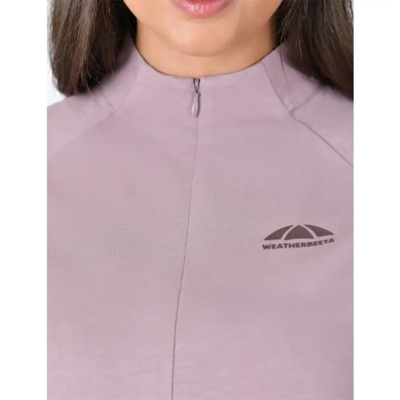 WeatherBeeta Bamboo Short Sleeve Performance Base Layer - Burnished Lilac-2