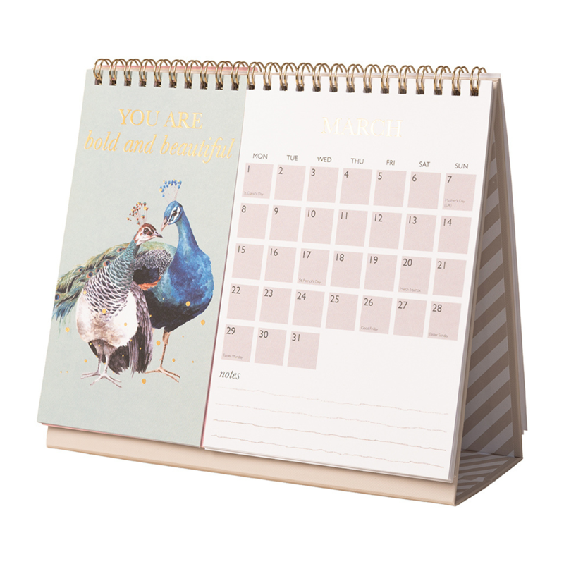 Wrendale Designs Desk Calendar 2027-2