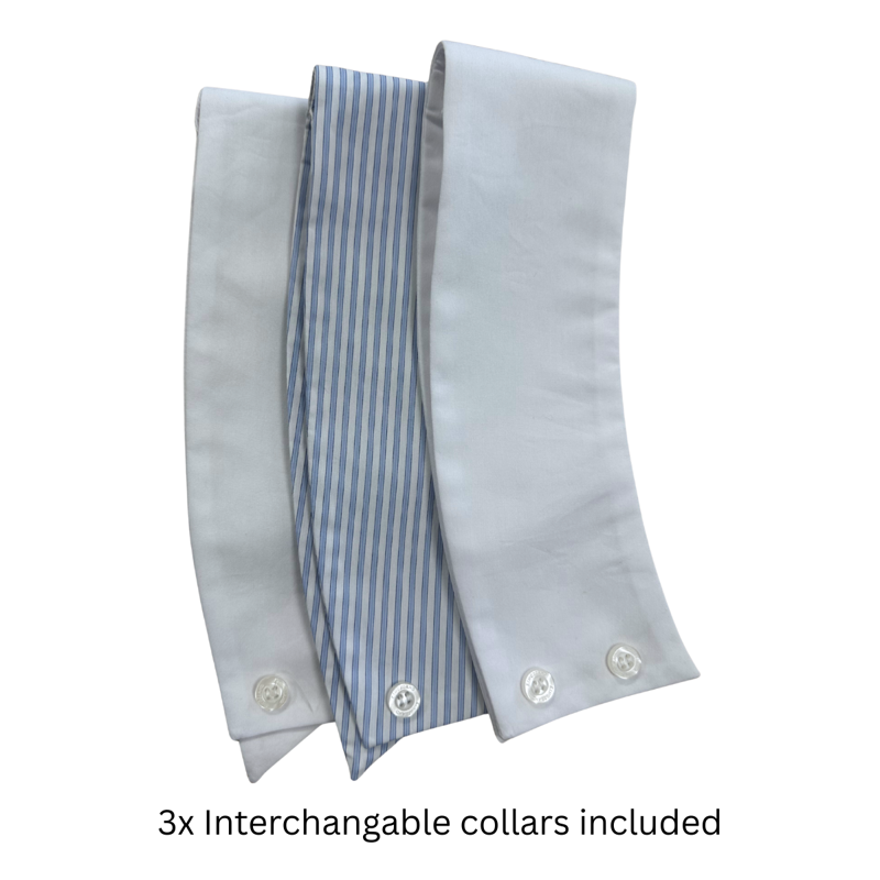 Kingsland Roseville Ladies Riding Shirt - Blue Striped-2