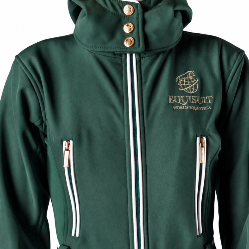 EQUISUIT Hunter's Grove Classic Edition Equestrian Suit - Forest Green-5