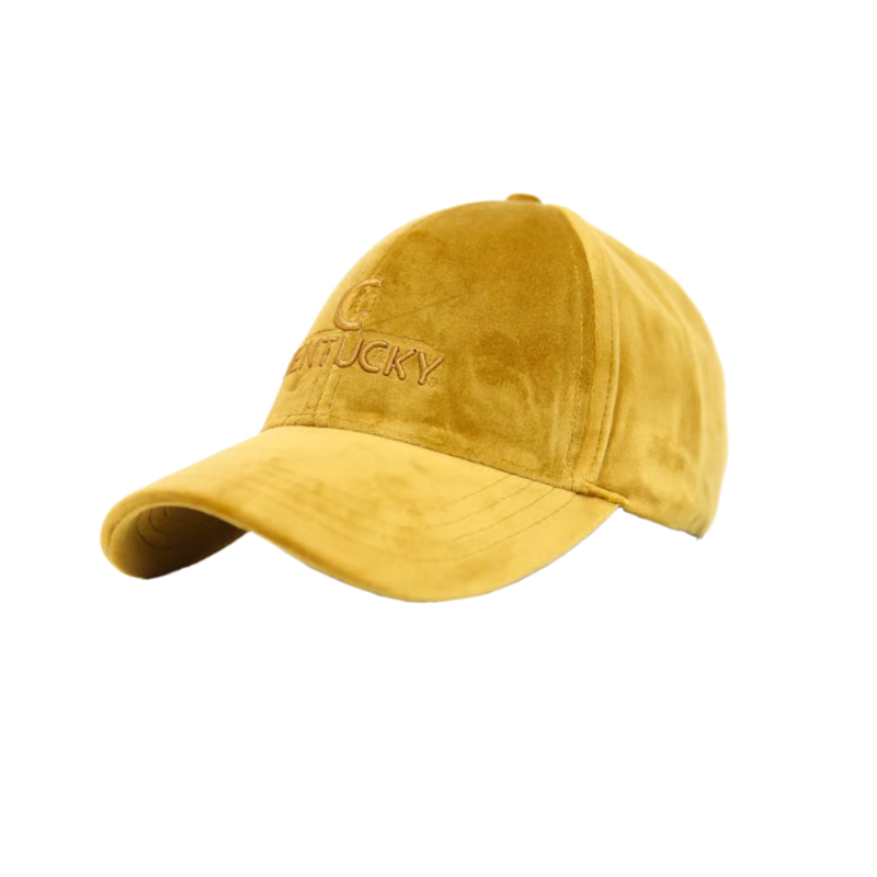 Kentucky Velvet Cap - Mustard-2