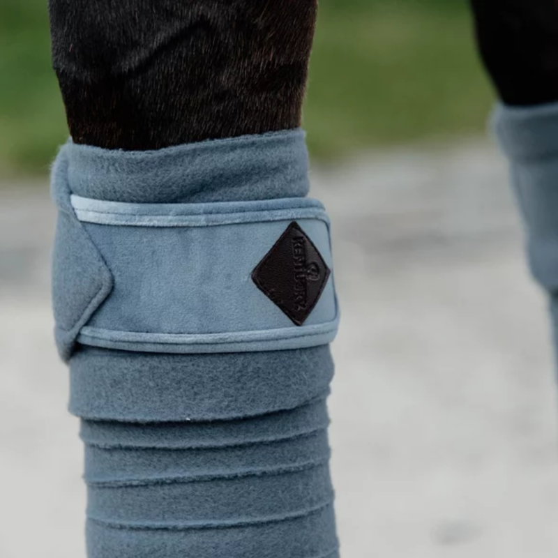 Kentucky Velvet Polar Fleece Bandages - Light Blue-1