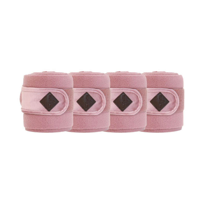 Kentucky Velvet Polar Fleece Bandages - Old Rose-2