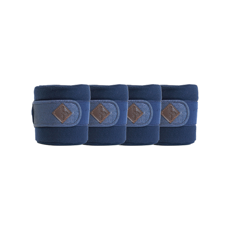Kentucky Polar Fleece Glitter Bandages - Navy-2