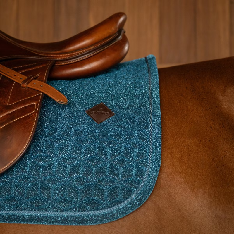 Kentucky Sparkling Jump Saddlepad - Navy-2